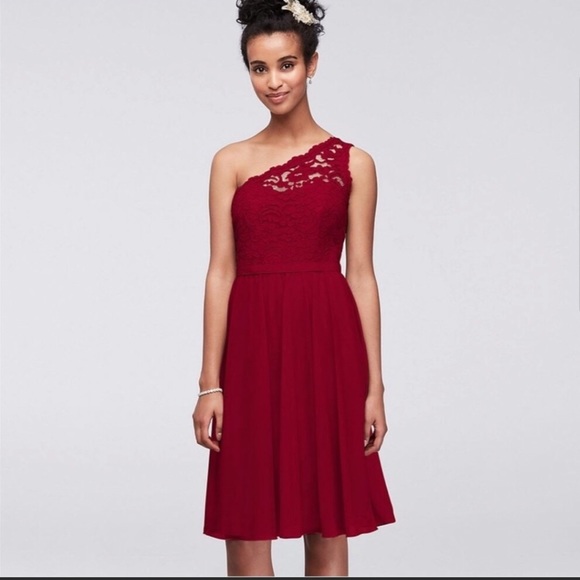 Red Dress Prom Dance Dress Cocktail Dress Midi Wedding - Picture 1 of 12